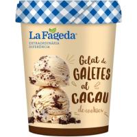 Gelat de galetes al cacau LA FAGEDA, terrina 500 ml Gelat de galetes al cacau LA FAGEDA, terrina 500 ml