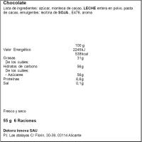 Ou de xocolata amb polsera sky DEKORA, 1 ud, 55 g