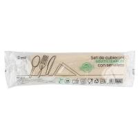 Set de coberts i tovalló MS, pack 1 u