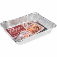 Motlle d'alumini quadrat 2,7 l EROSKI, pack 2 u