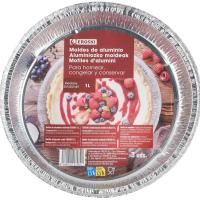 Motlle d'alumini rodó 1 l EROSKI, pack 3 u