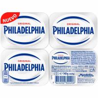 Formatge natural en porcions PHILADELPHIA, pack 4x 35 g