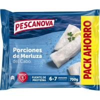 Porciones de merluza del cabo sin piel PESCANOVA, bolsa 700 g Porciones de merluza del cabo sin piel PESCANOVA, bolsa 700 g