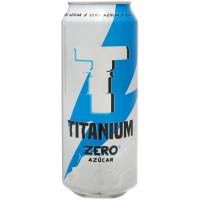 Bebida energética TITANIUM ZERO, lata 50 cl Bebida energética TITANIUM ZERO, lata 50 cl