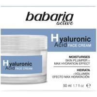 Crema facial ácido hialurónico BABARIA, tarro 50 ml Crema facial ácido hialurónico BABARIA, tarro 50 ml