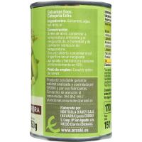 Guisantes finos EROSKI, pack 2x95 g