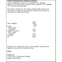 Tarrito de bacalao con patata y verduras SMILEAT, tarro 230 g