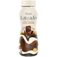 Batido de cacao africano PASCUAL LATEADO, botellín 230 ml Batido de cacao africano PASCUAL LATEADO, botellín 230 ml