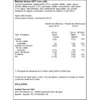 Batut cafè arabica PASCUAL lateado, pet 230 ml