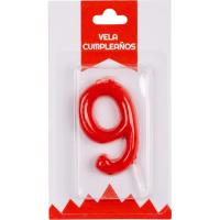 Espelma nº 9, pack 1 u