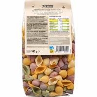 Conchiglie ai cinque colori EROSKI, paquet 500 g