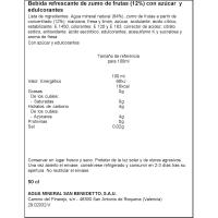 Refresc sense gas fresa ENJOY, ampolla 50 cl