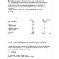 Refresco de té al limón sin azúcar FUZE TEA, pack 2x1,5 litros