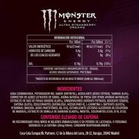 Bebida energética Strawberry Dreams MONSTER, lata 50 cl