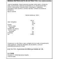 Refresco de té al limón sin azúcar NESTEA, pack 4x1,5 litros