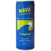 Refresco de kombucha tropical WAVA, lata 25 cl Refresco de kombucha tropical WAVA, lata 25 cl