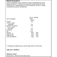 Beguda energètica sabor síndria RED BULL, pack 4x25 cl.