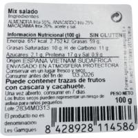 Mix salado LES GARRIGUES, bolsa 100 g