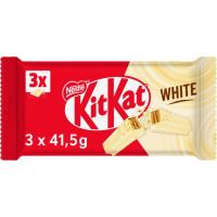 Barretes de xocolate blanc KIT KAT, pack 3x41,5 g Barretes de xocolate blanc KIT KAT, pack 3x41,5 g
