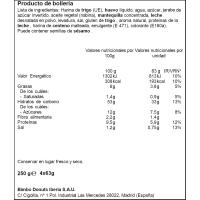 Burguer brioix ST PIERRE, paquet 250 g