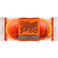 Burguer brioche sésamo ST PIERRE, paquete 250 g Burguer brioche sésamo ST PIERRE, paquete 250 g