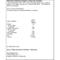 Snack Bio de blat de moro, civada i plàtan HERO, bossa 25 g