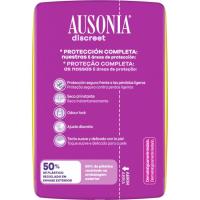 Compresas de inconti. normal AUSONIA DISCREET, paquete 39 uds