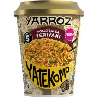 Yarroz pollastre amb salsa teriyaki YATEKOMO, cup 83g