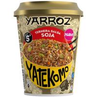Yarroz vedella amb salsa soia YATEKOMO, cup 84g