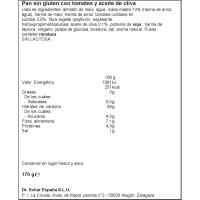 Ciabatta xl tomate-aceite de oliva s/ gluten SCHAR, bolsa 170 g