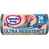 Bolsa de basura ultra 30 l HANDY BAG, paquete 12 uds