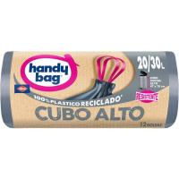 Bolsa de basura cubo alto 30 l HANDY BAG, paquete 12 uds