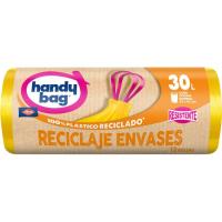 Bolsa de basura envases 30 l HANDY BAG, paquete 12 uds