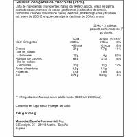 Galleta con pepitas de chocolate CHIPS AHOY, caja 256 g