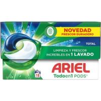 Detergent en capsulas ARIEL Total, 18 dosi