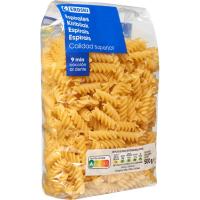 Pasta d`espirals EROSKI, paquet 500 g
