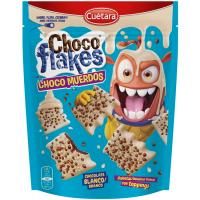 Chocoflakes chocolate blanco CUETARA, bolsa 87 g Chocoflakes chocolate blanco CUETARA, bolsa 87 g