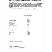 Galeta Chiquilín de civada i xocolata ARTIACH, paquet 180 g