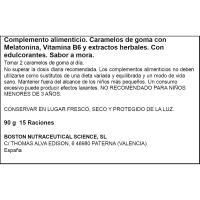 Melatonina sense sucre ni gelatina VITALDIN, 30 u, pot 90 g