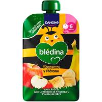 Bolsita de manzana y plátano BLEDINA, doypack 100 g Bolsita de manzana y plátano BLEDINA, doypack 100 g