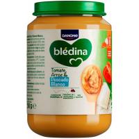 Potet arròs pescat tomàquet BLEDINA, pot 200 g