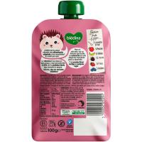 Bosseta yogurt i fruits vermells BLEDINA, doypack 100g