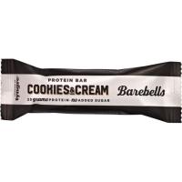 Barreta proteíca Cookies&Cream BAREBELLS, 55 g