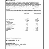 Barreta proteica soft de plàtan i caramel BAREBELLS, 55 g