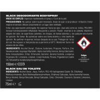 Set 2p black AXE, 1 ud