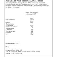 Pit d'indiot rostida 99% carni CAMPOFRIO NATURARTE, 90 g