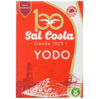 Sal amb iode cartó SAL COSTA, caixa 1 kg
