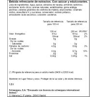 Refresc de taronja amb gas SCHWEPPES, ampolla 1,5 litres
