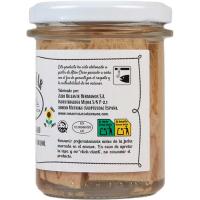 Atún claro en aceite de girasol COSTA VASCA, frasco 185 g