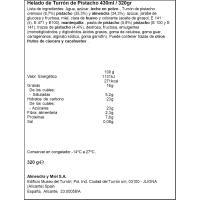 Gelat torró de festuc 1880, terrina 430 ml